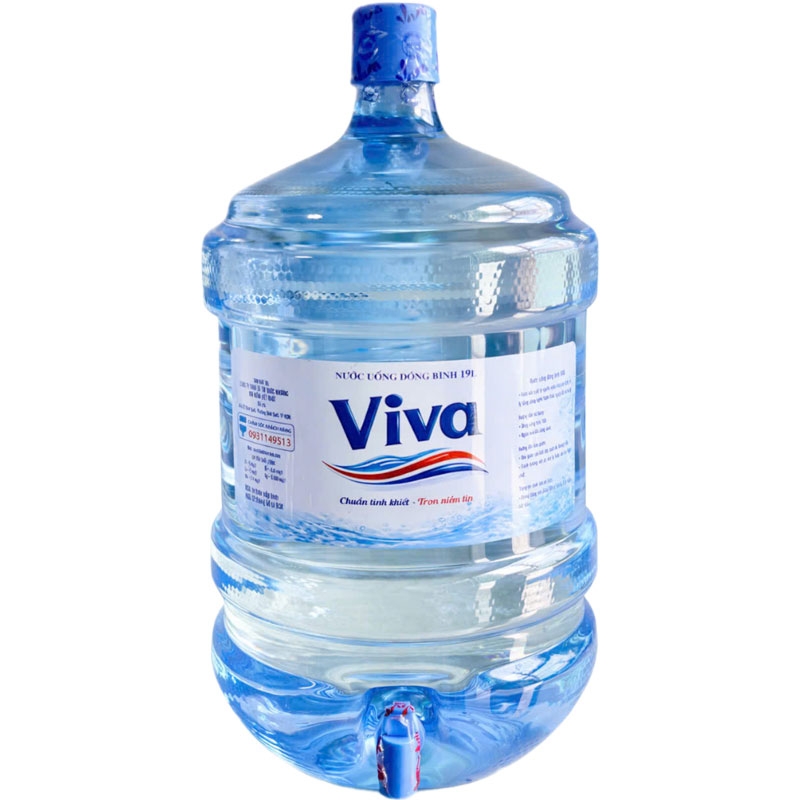 Nước tinh khiết Viva Water bình 20 lít